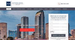 Desktop Screenshot of actionlegalgroup.com